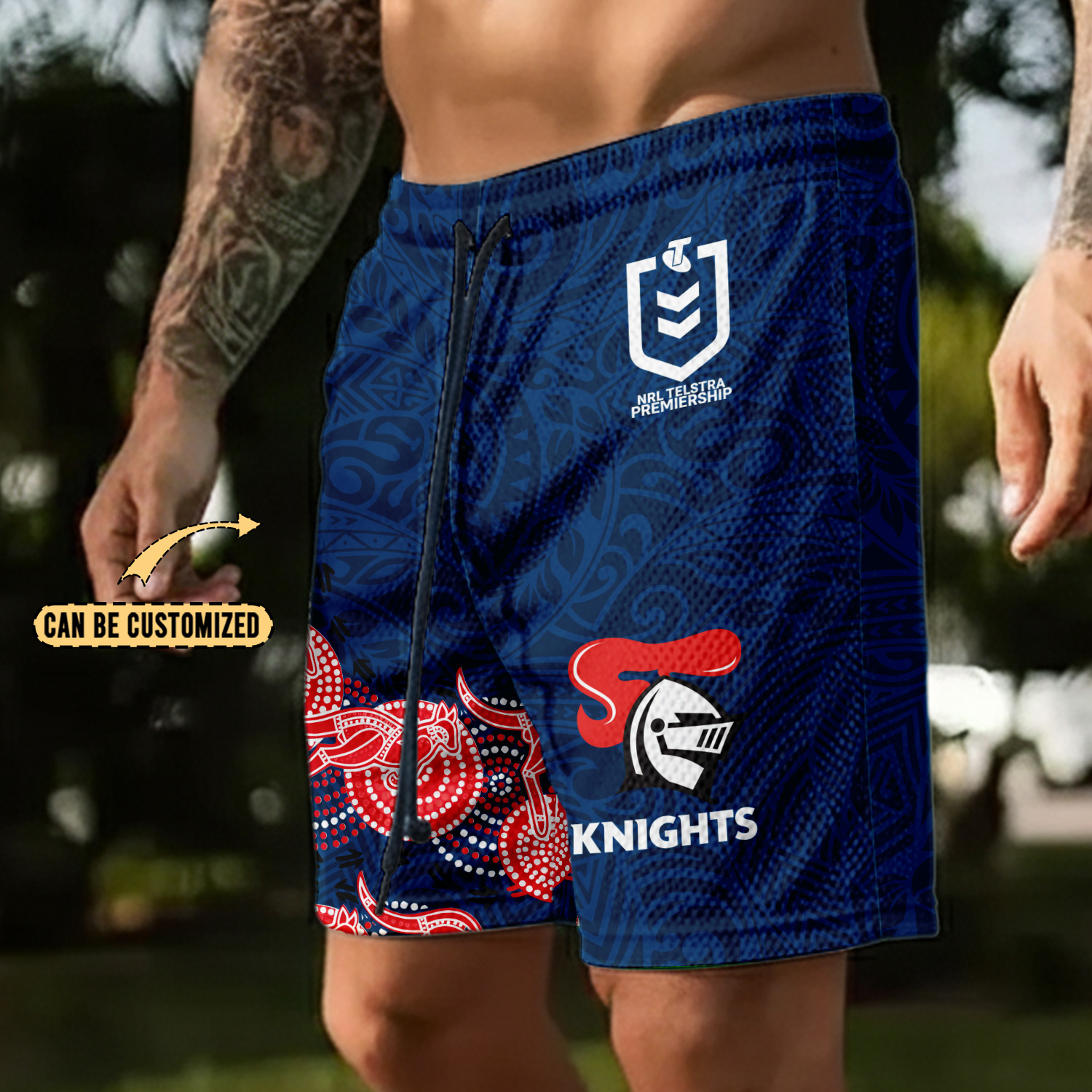 Auspiritmerch Newcastle Knights Personalized Short Pants Gift For Fans