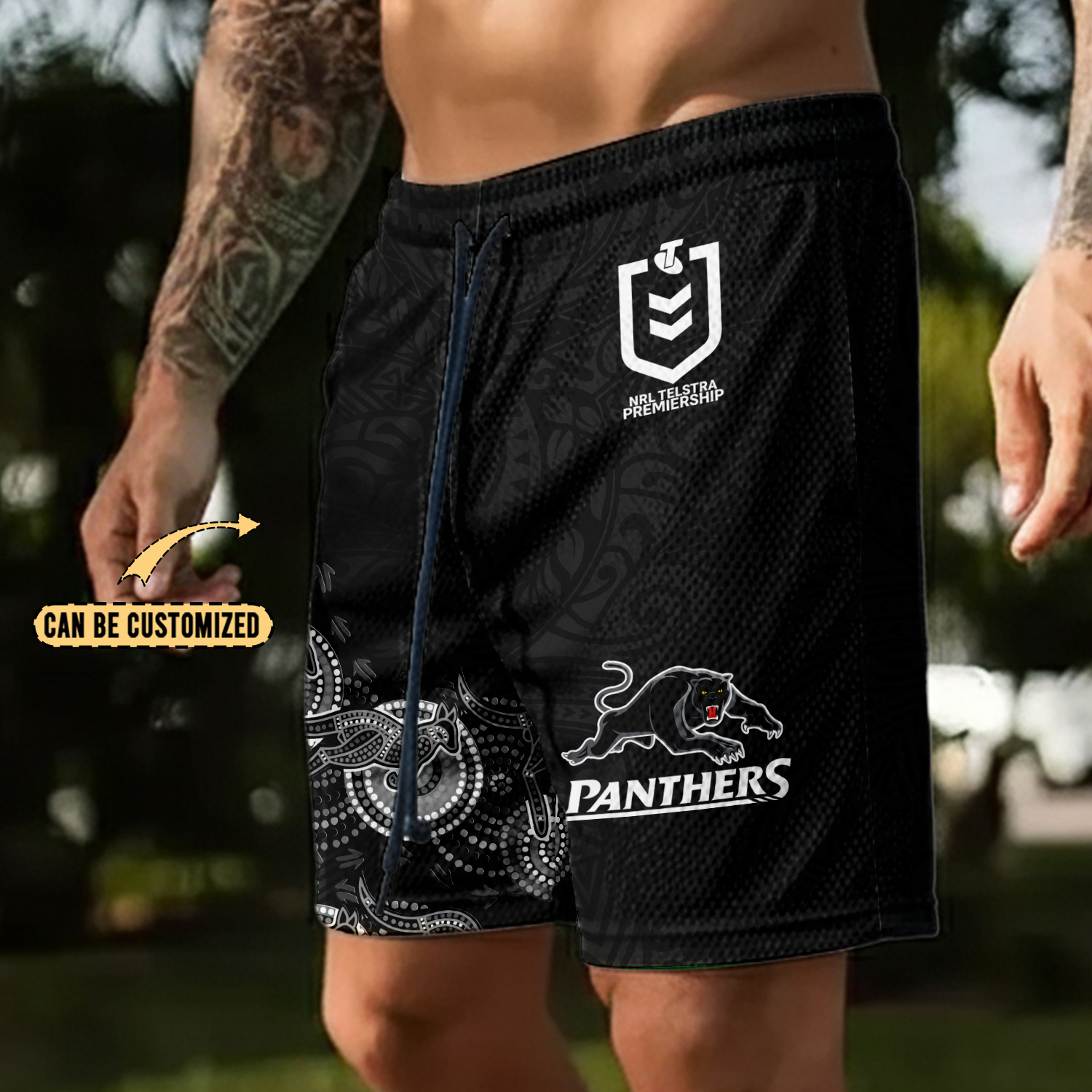 Auspiritmerch Penrith Panthers Personalized Short Pants Gift For Fans