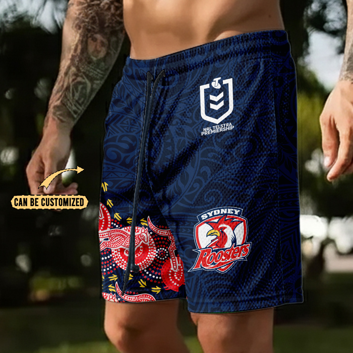 Auspiritmerch Sydney Roosters Personalized Short Pants Gift For Fans