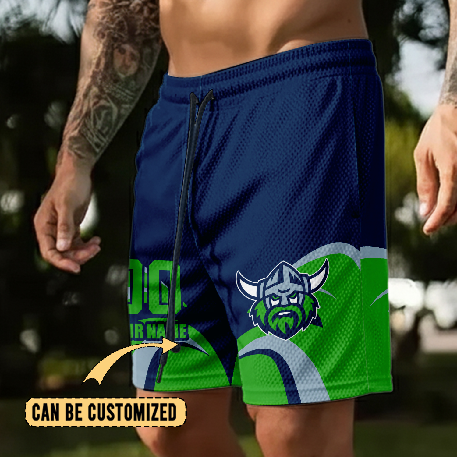 Auspiritmerch Canberra Raiders Personalized Short Pants Gift For Fans