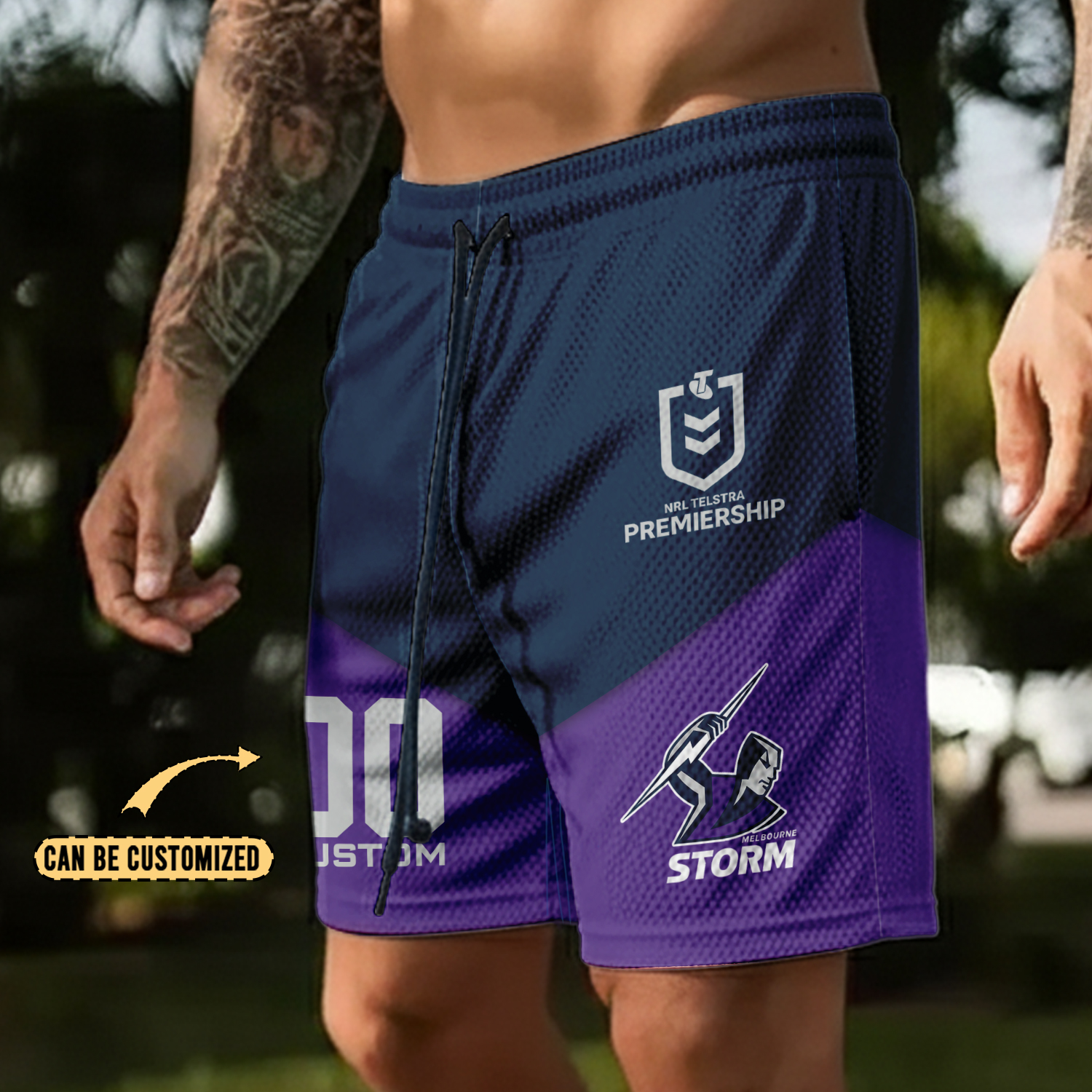 Auspiritmerch Melbourne Storm Personalized Short Pants Gift For Fans