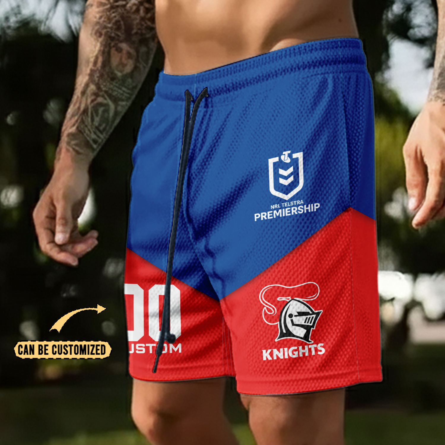 Auspiritmerch Newcastle Knights Personalized Short Pants Gift For Fans