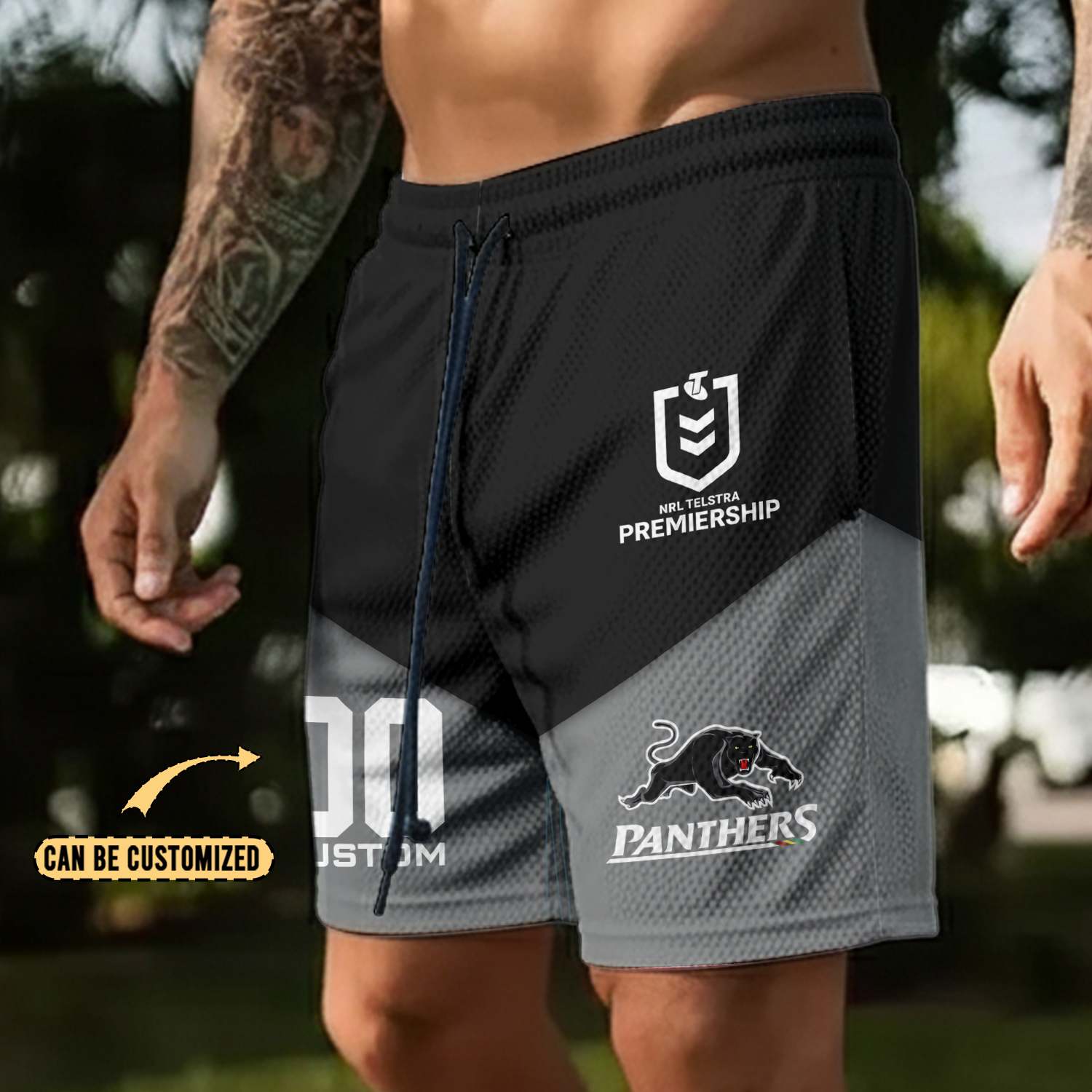 Auspiritmerch Penrith Panthers Personalized Short Pants Gift For Fans