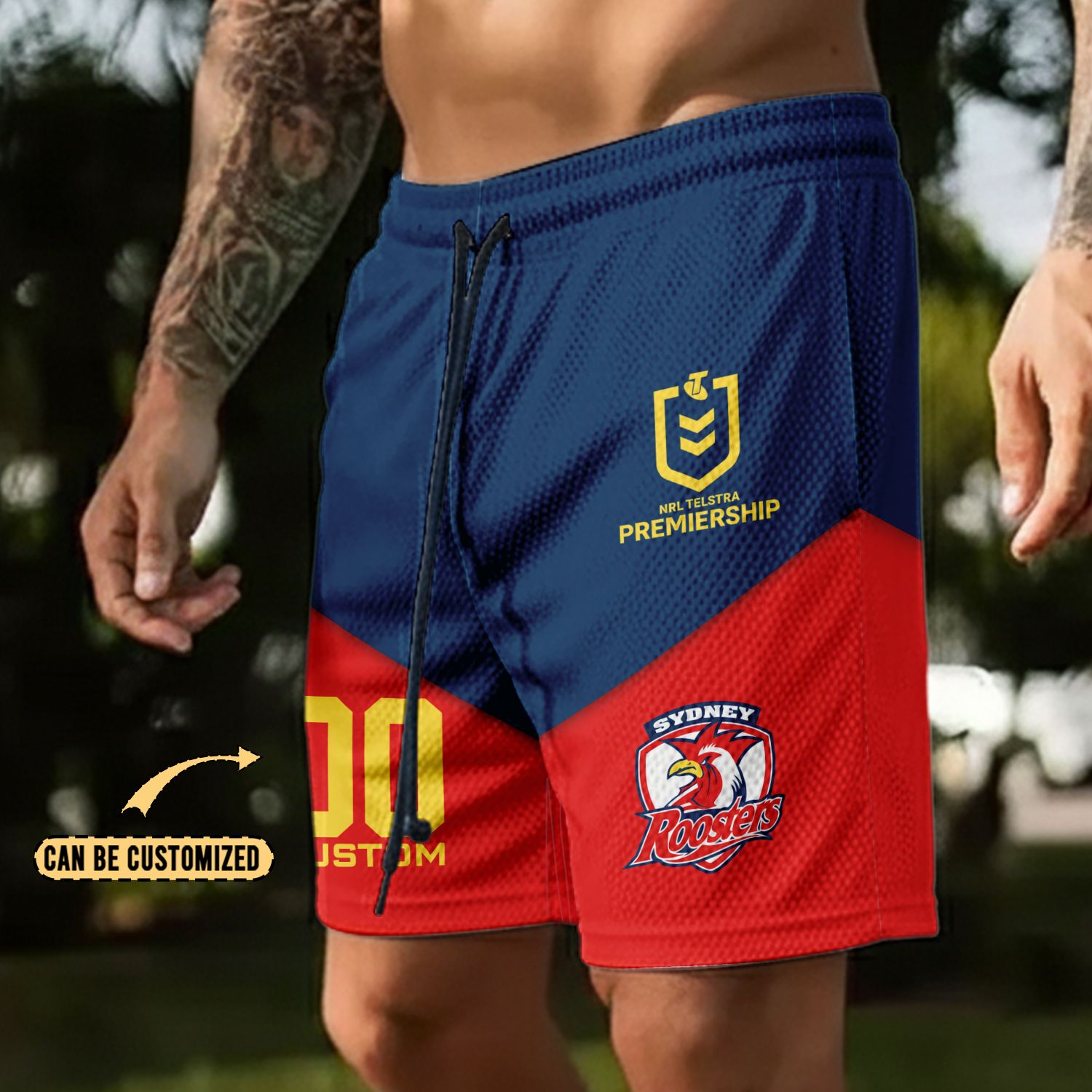 Auspiritmerch Sydney Roosters Personalized Short Pants Gift For Fans