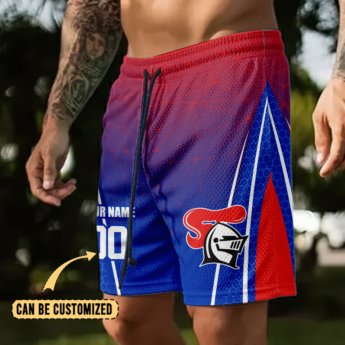 Auspiritmerch Newcastle Knights Personalized Short Pants Gift For Fans