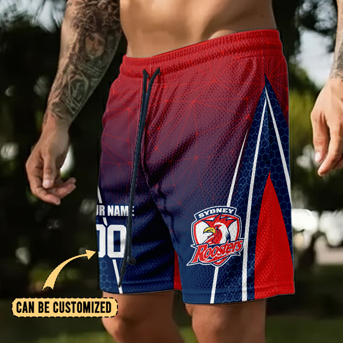 Auspiritmerch Sydney Roosters Personalized Short Pants Gift For Fans