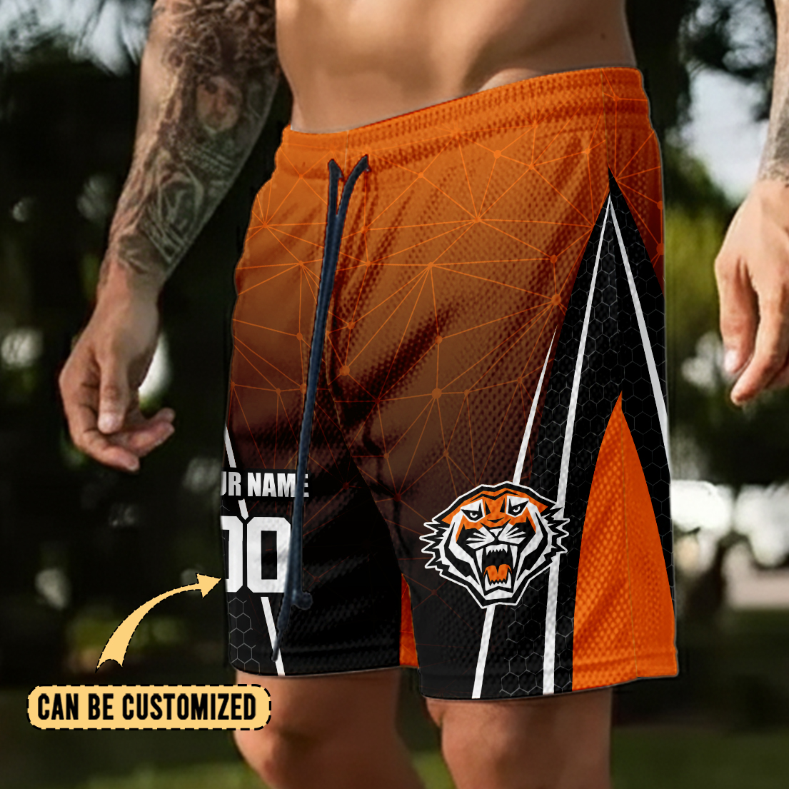 Auspiritmerch Wests Tigers Personalized Short Pants Gift For Fans