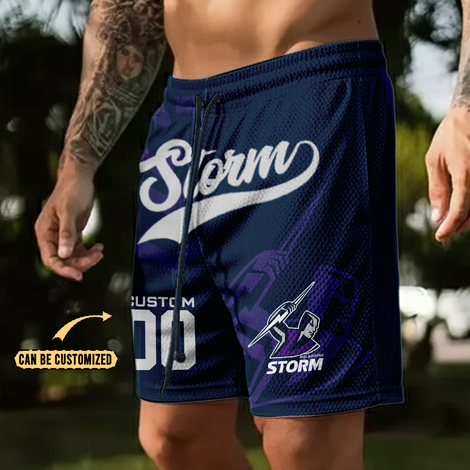 Auspiritmerch Melbourne Storm Personalized Short Pants Gift For Fans