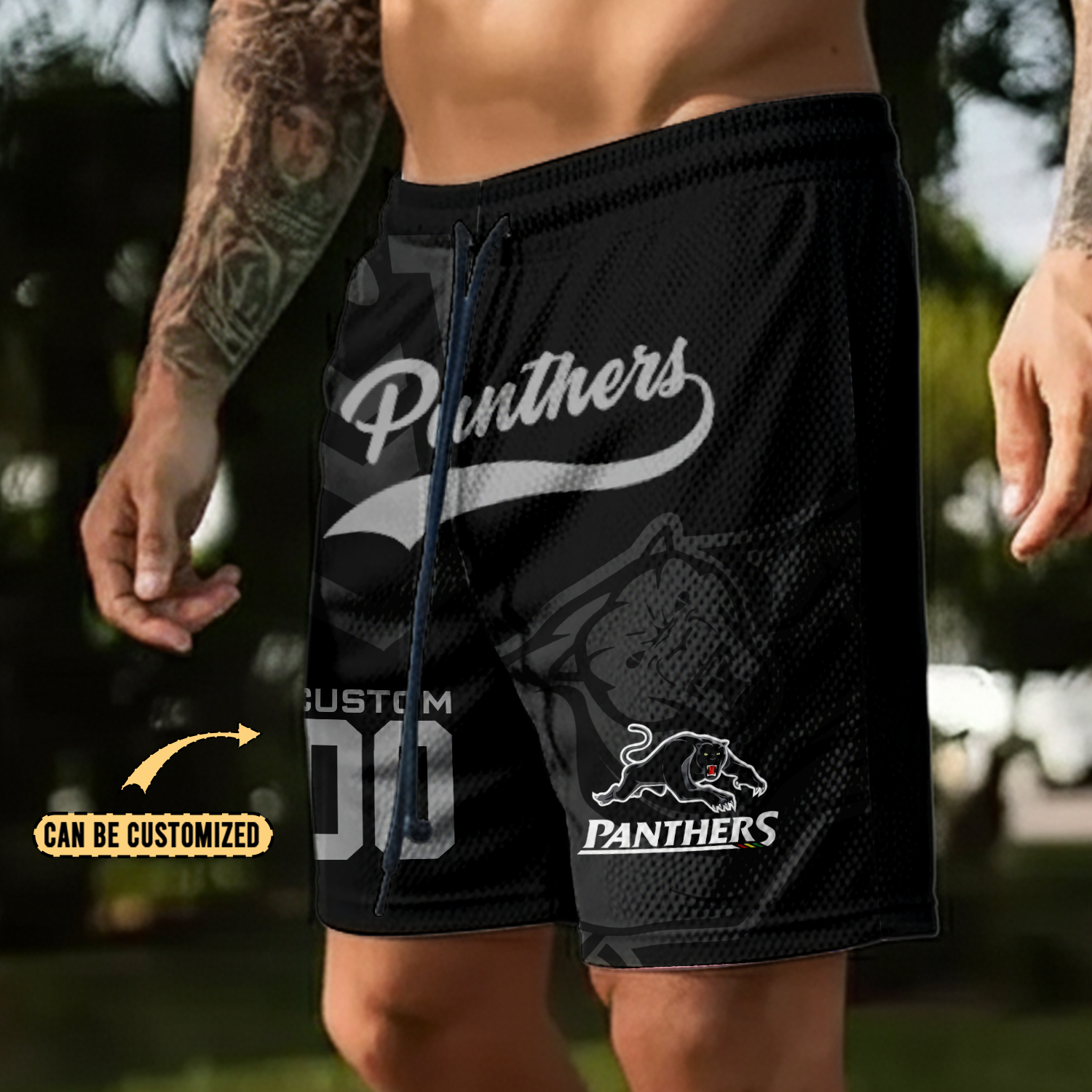 Auspiritmerch Penrith Panthers Personalized Short Pants Gift For Fans