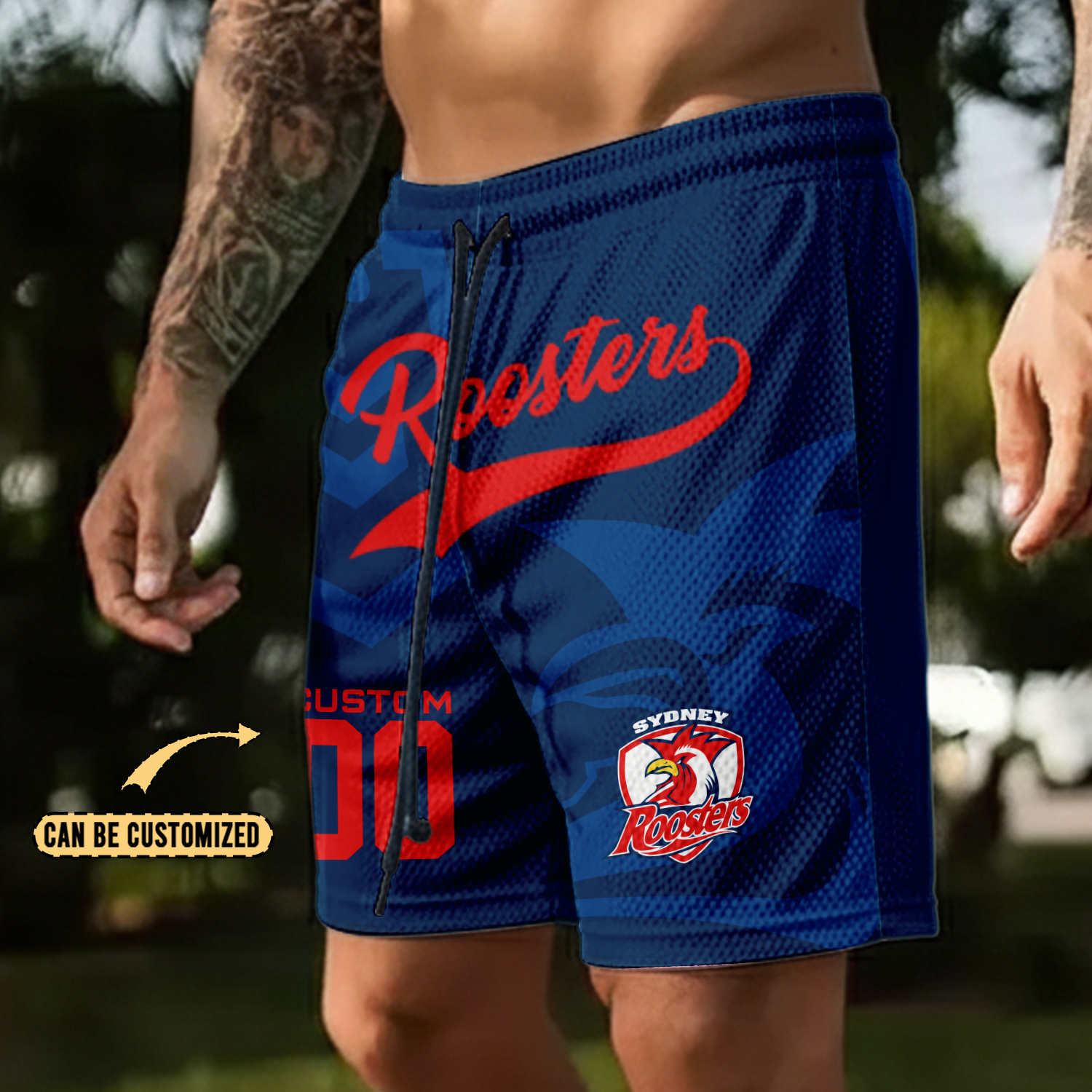 Auspiritmerch Sydney Roosters Personalized Short Pants Gift For Fans