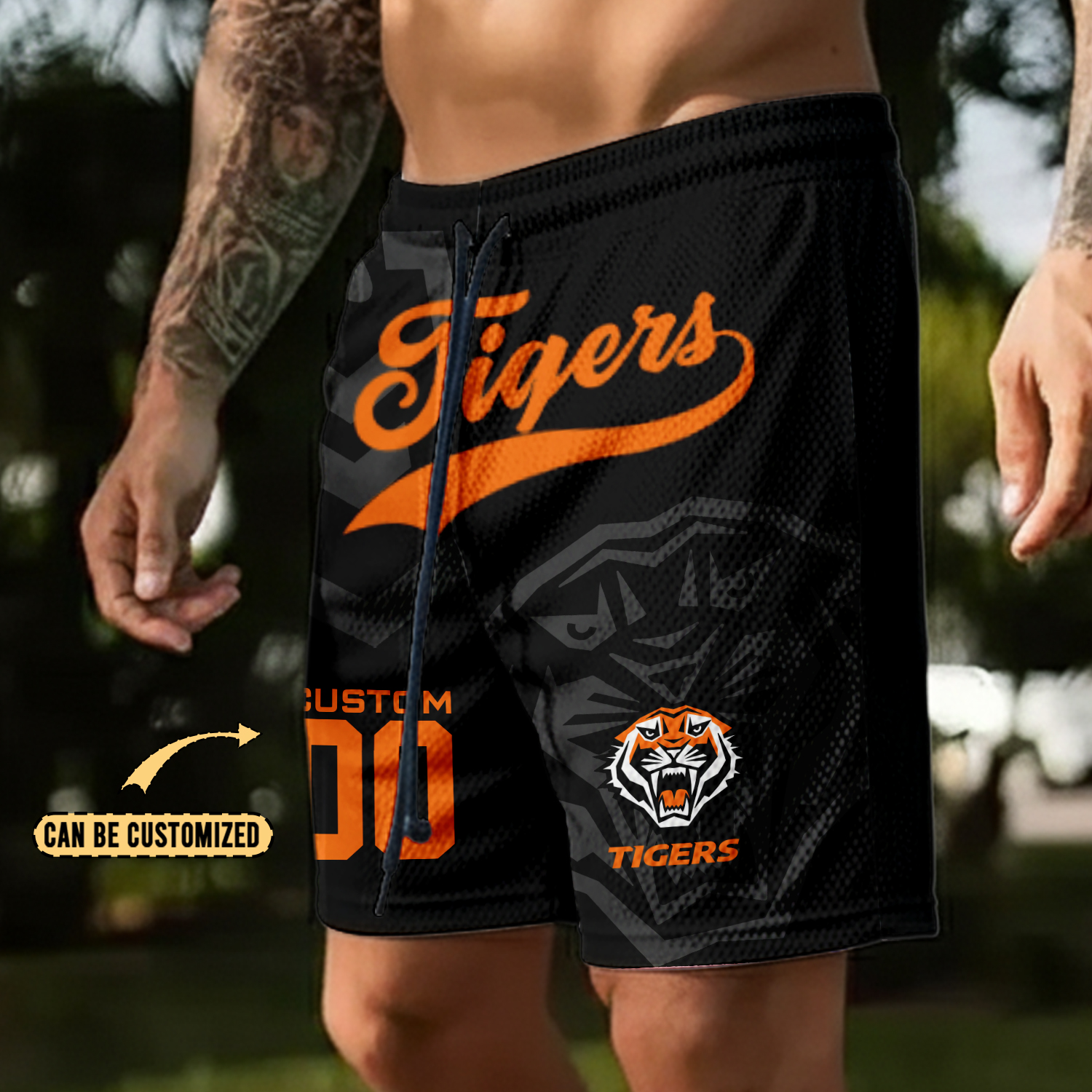 Auspiritmerch Wests Tigers Personalized Short Pants Gift For Fans