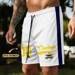 Auspiritmerch North Queensland Cowboys Personalized Short Pants Gift For Fans - Style2