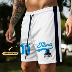 Auspiritmerch Gold Coast Titans Personalized Short Pants Gift For Fans - Style2