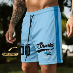 Auspiritmerch Cronulla-Sutherland Sharks Personalized Short Pants Gift For Fans - Style1