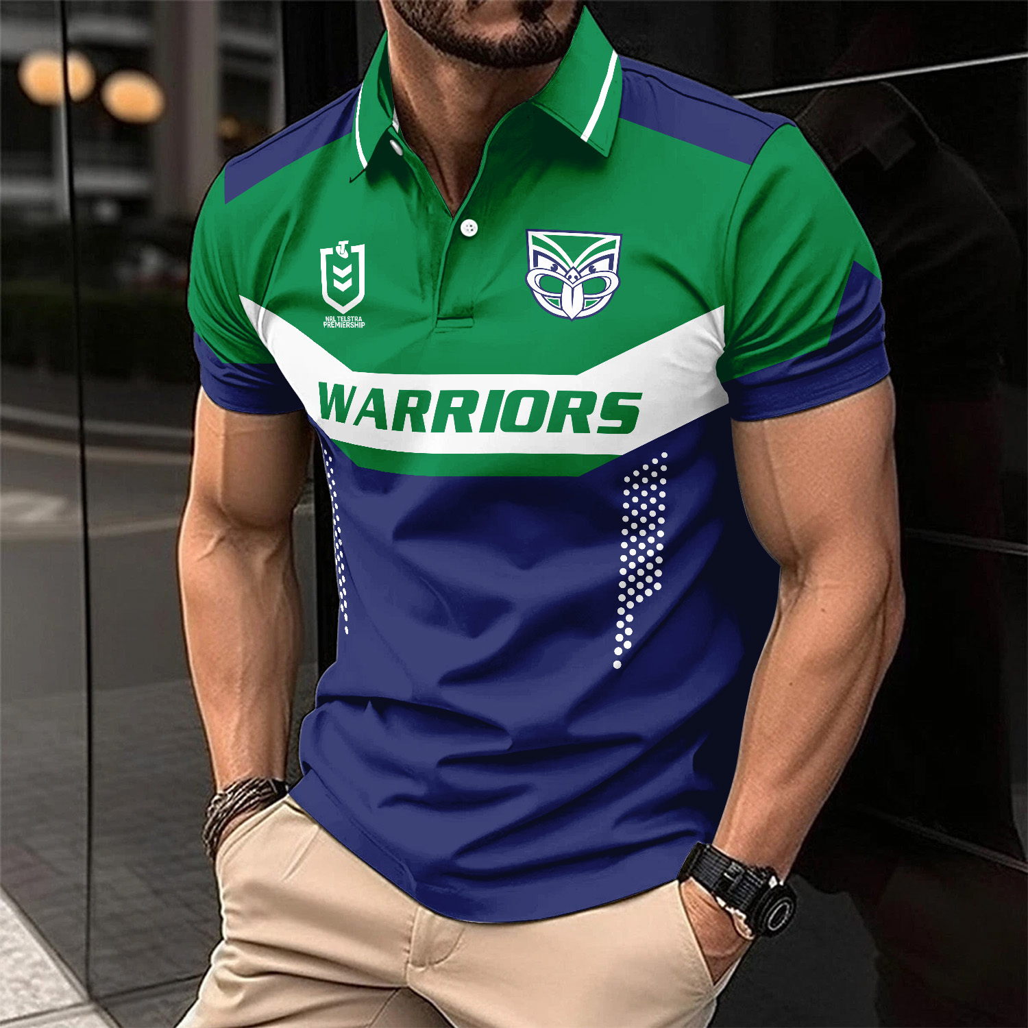 Auspiritmerch New Zealand Warriors Personalized Polo Shirt Gift For Fans