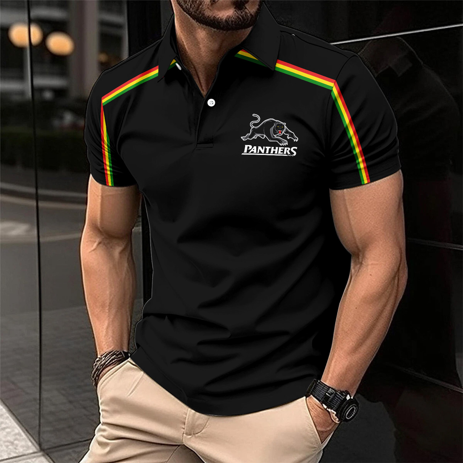 Auspiritmerch Penrith Panthers Personalized Polo Shirt Gift For Fans