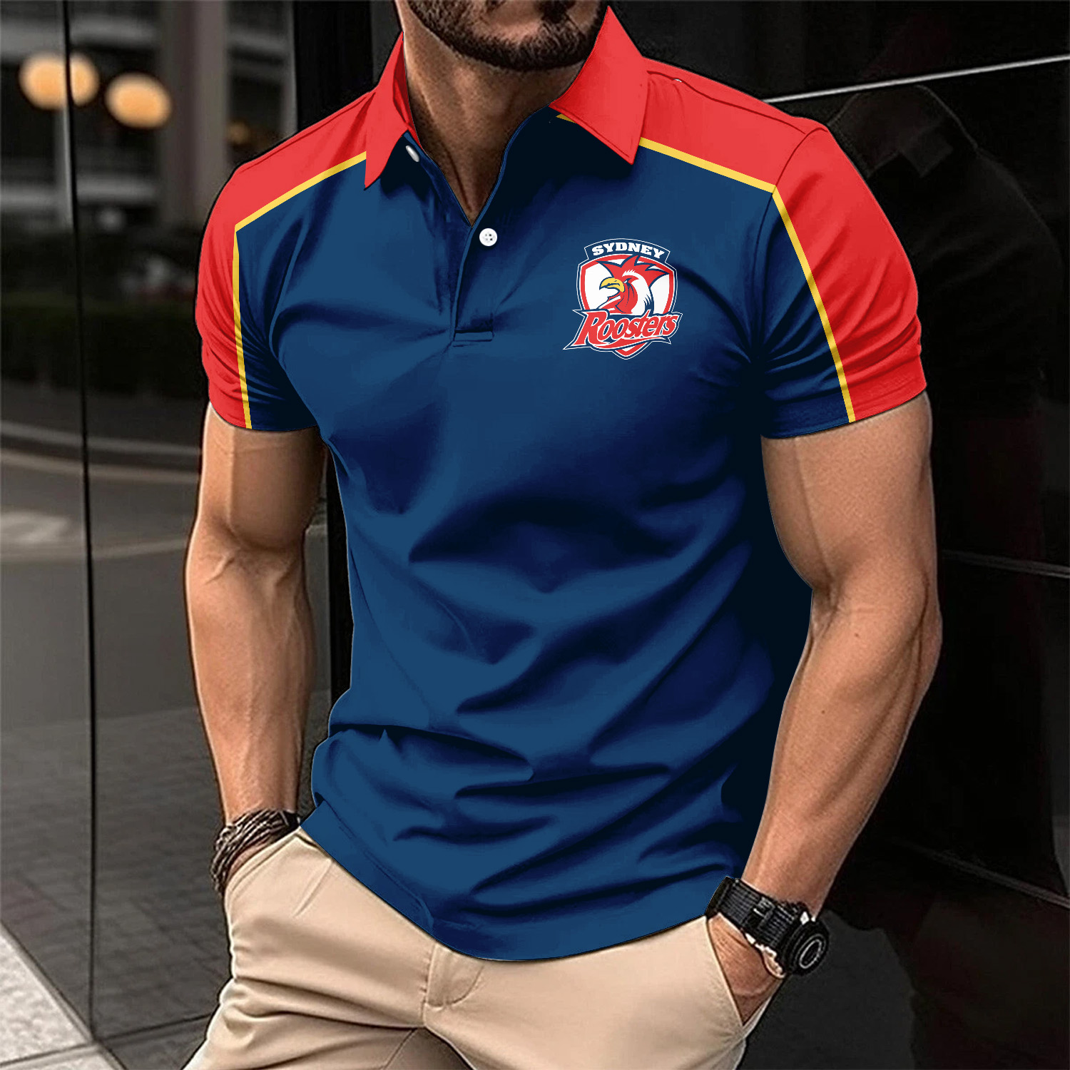 Auspiritmerch Sydney Roosters Personalized Polo Shirt Gift For Fans