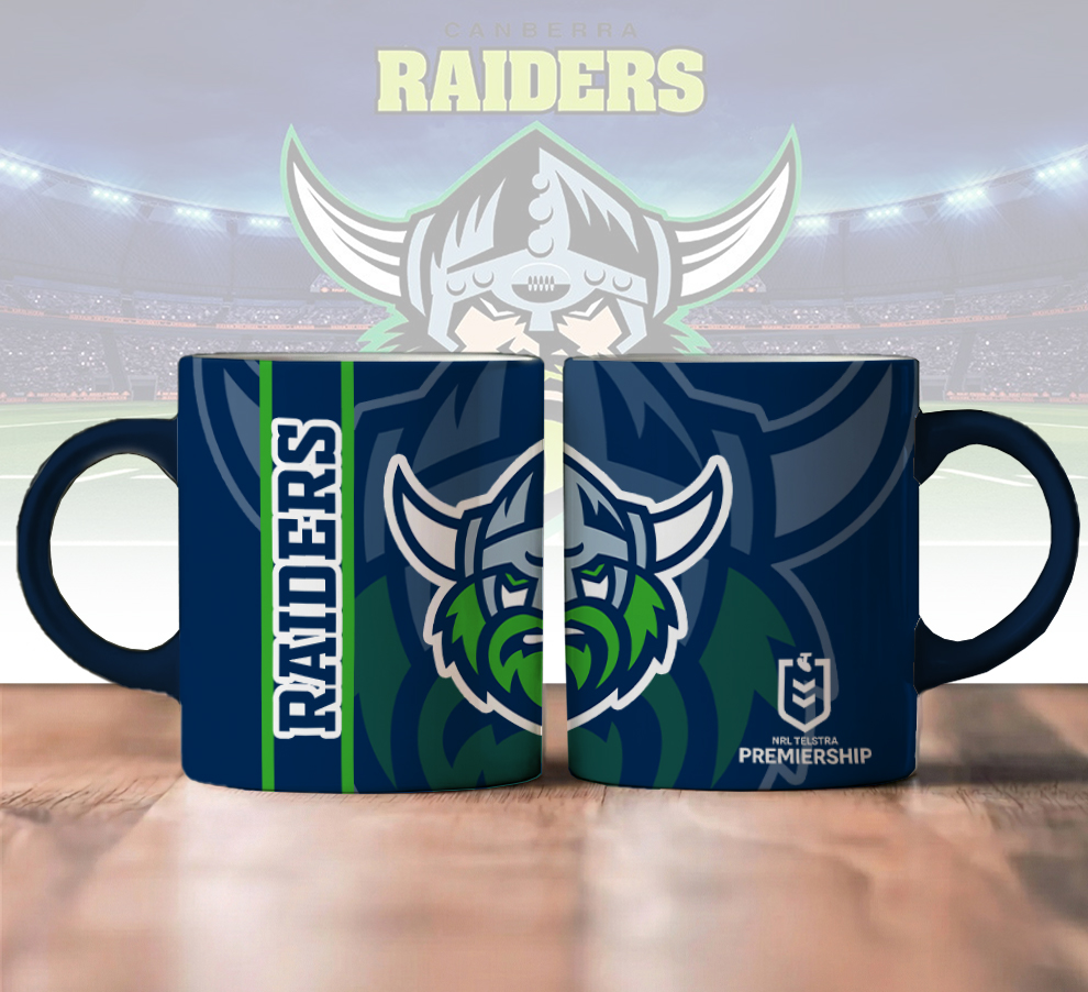 Auspiritmerch Canberra Raiders Personalized Mug Gift For Fans