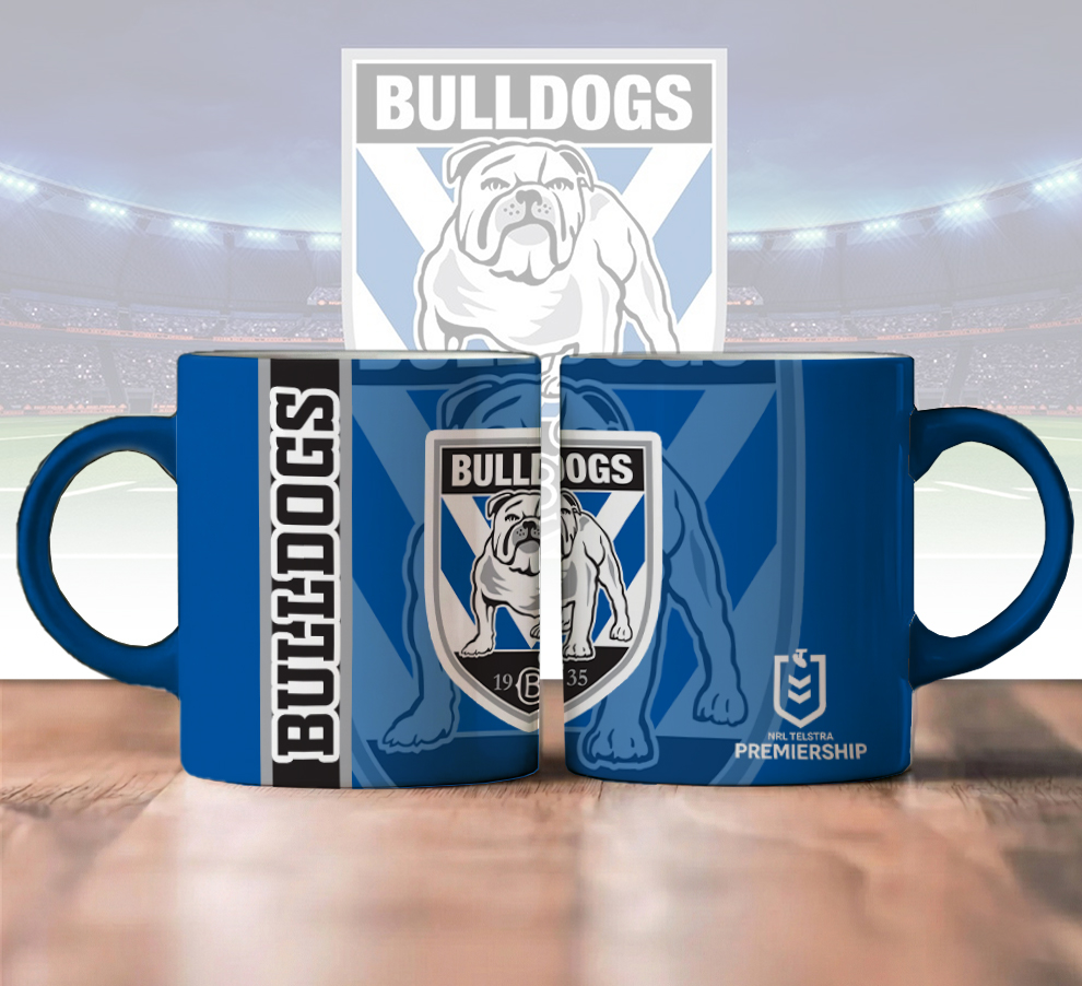 Auspiritmerch Canterbury-Bankstown Bulldogs Personalized Mug Gift For Fans