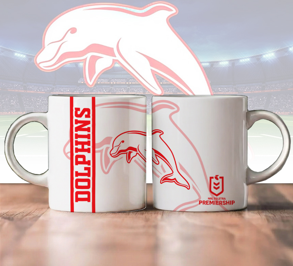Auspiritmerch Dolphins Personalized Mug Gift For Fans