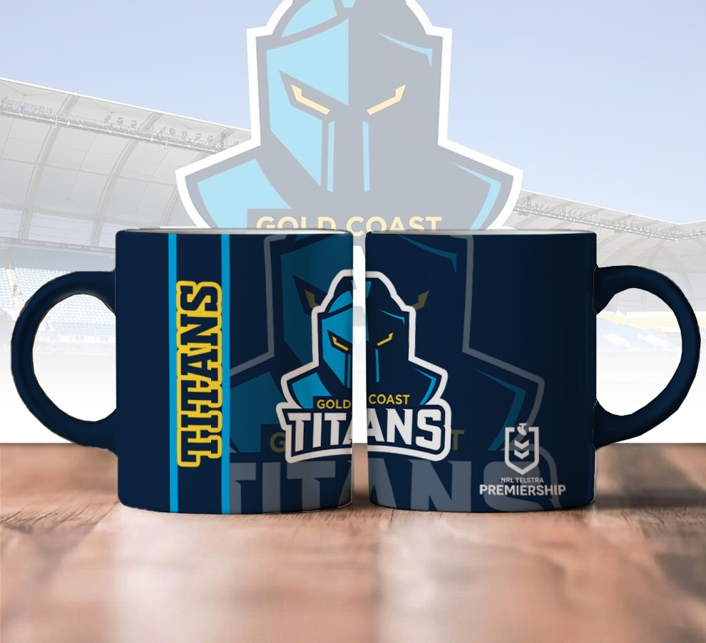 Auspiritmerch Gold Coast Titans Personalized Mug Gift For Fans