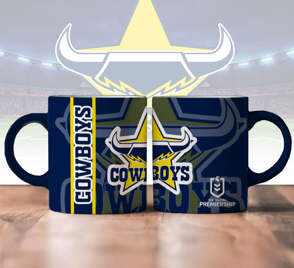 Auspiritmerch North Queensland Cowboys Personalized Mug Gift For Fans