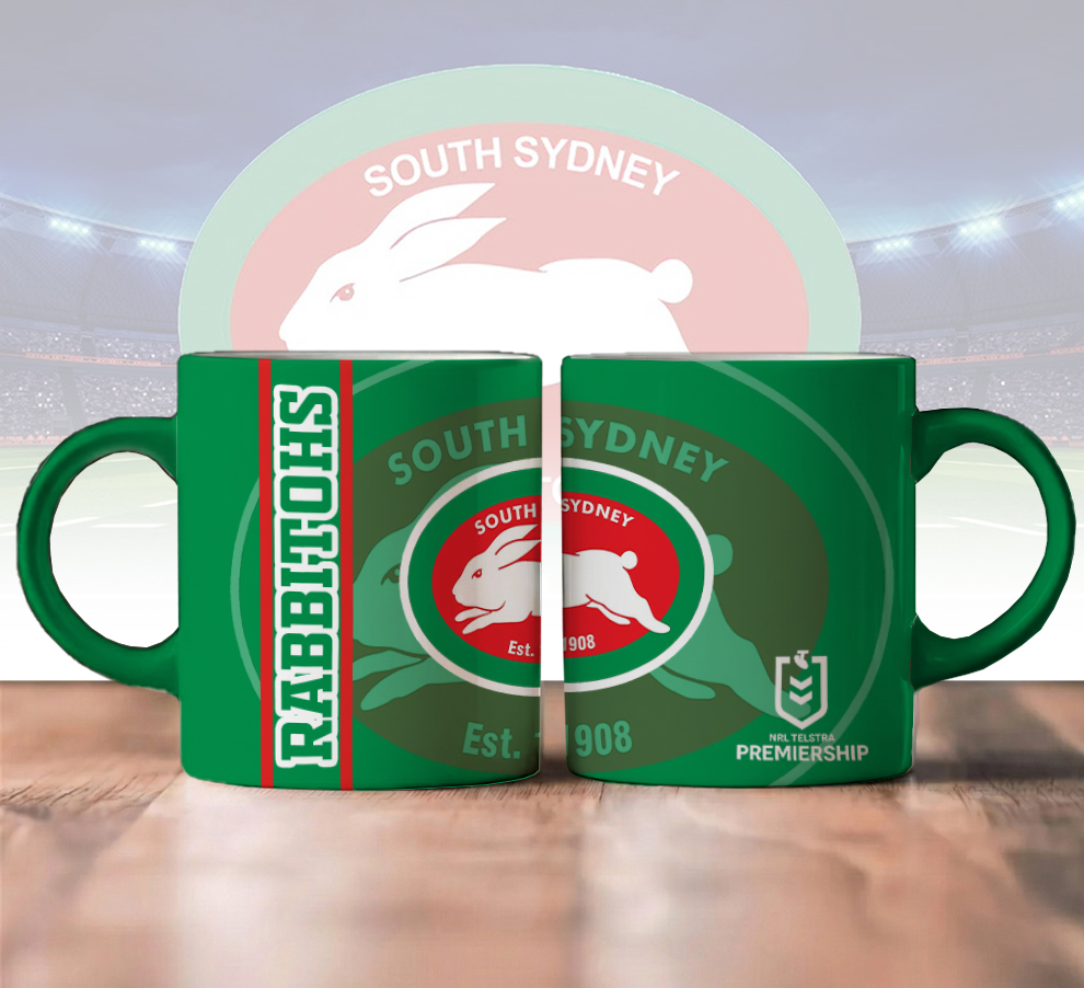 Auspiritmerch South Sydney Rabbitohs Personalized Mug Gift For Fans