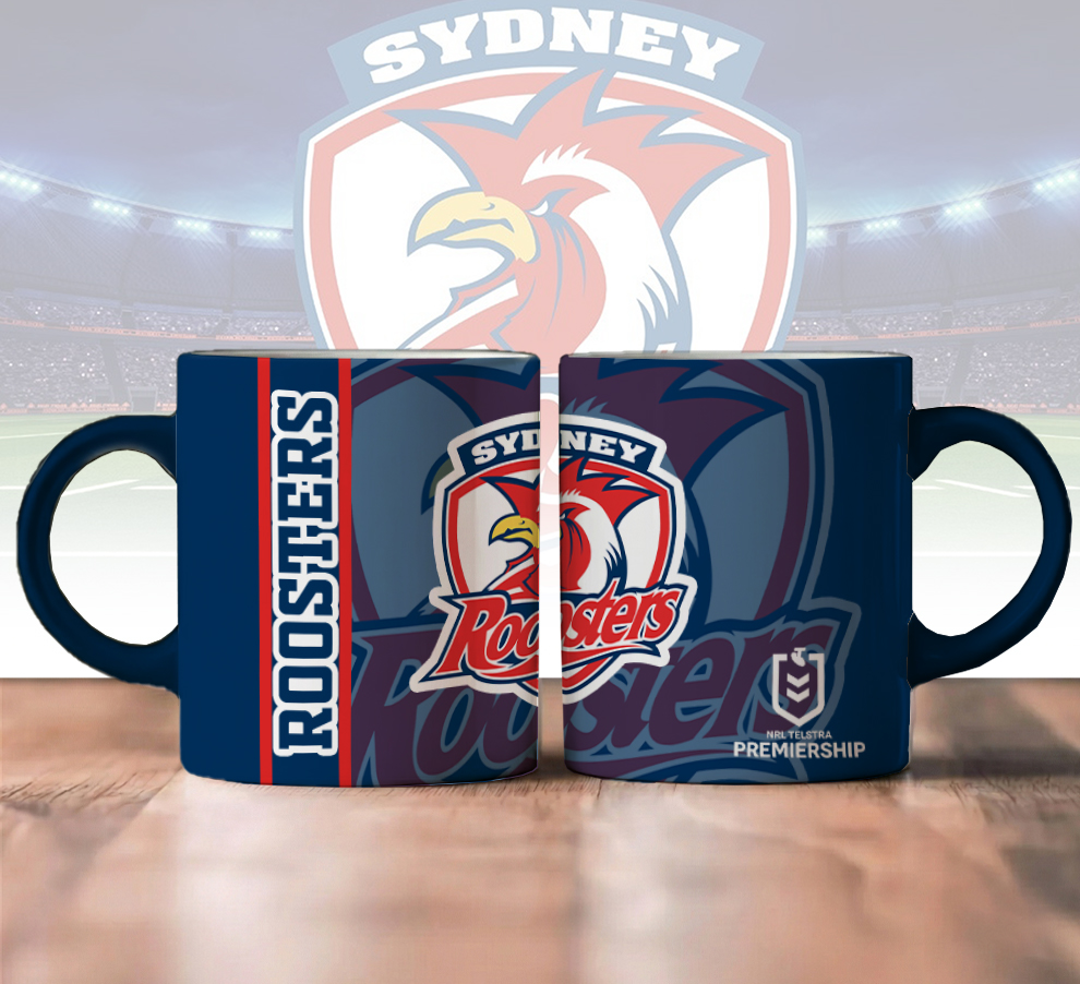 Auspiritmerch Sydney Roosters Personalized Mug Gift For Fans