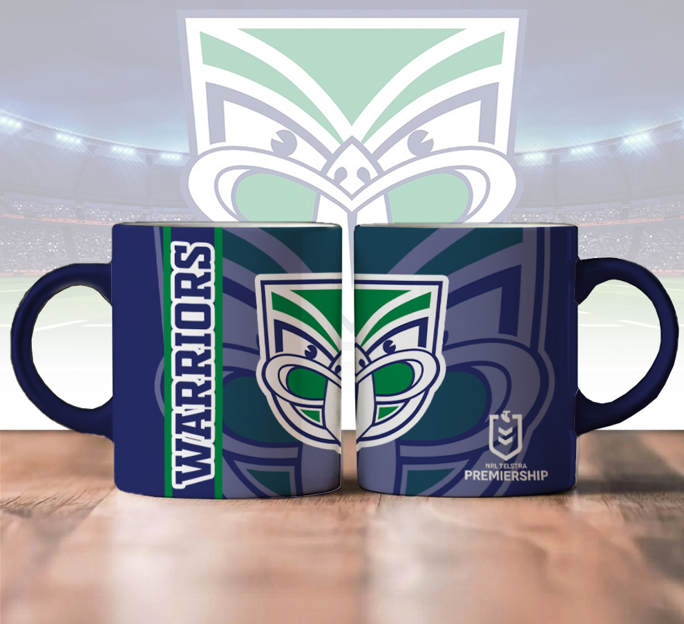 Auspiritmerch New Zealand Warriors Personalized Mug Gift For Fans