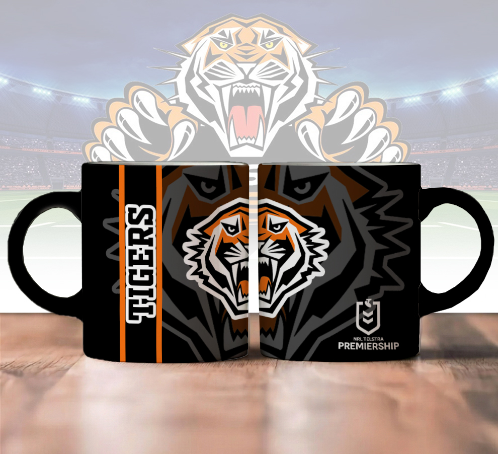 Auspiritmerch Wests Tigers Personalized Mug Gift For Fans