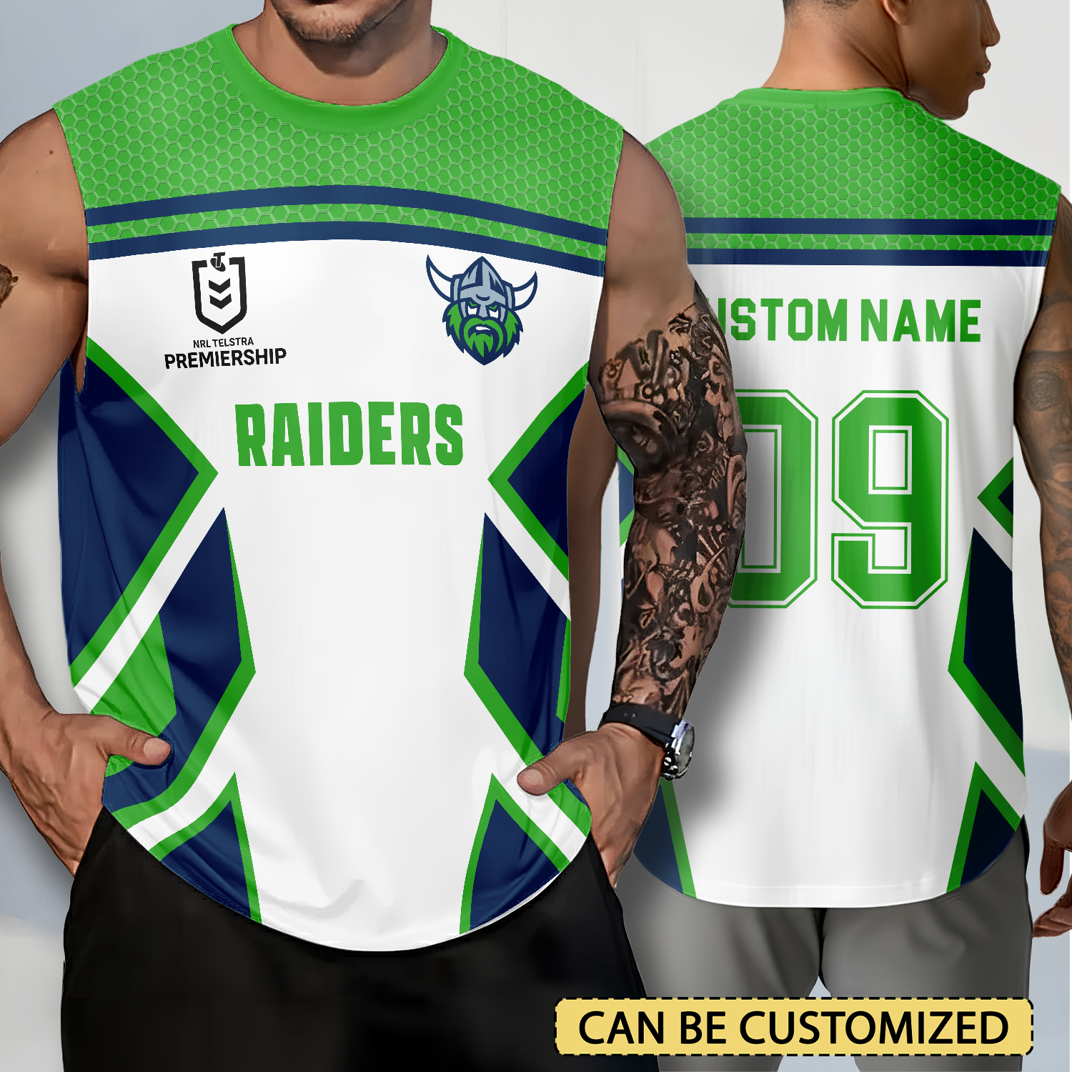 Auspiritmerch Canberra Raiders Personalized Tank Top Gift For Fans