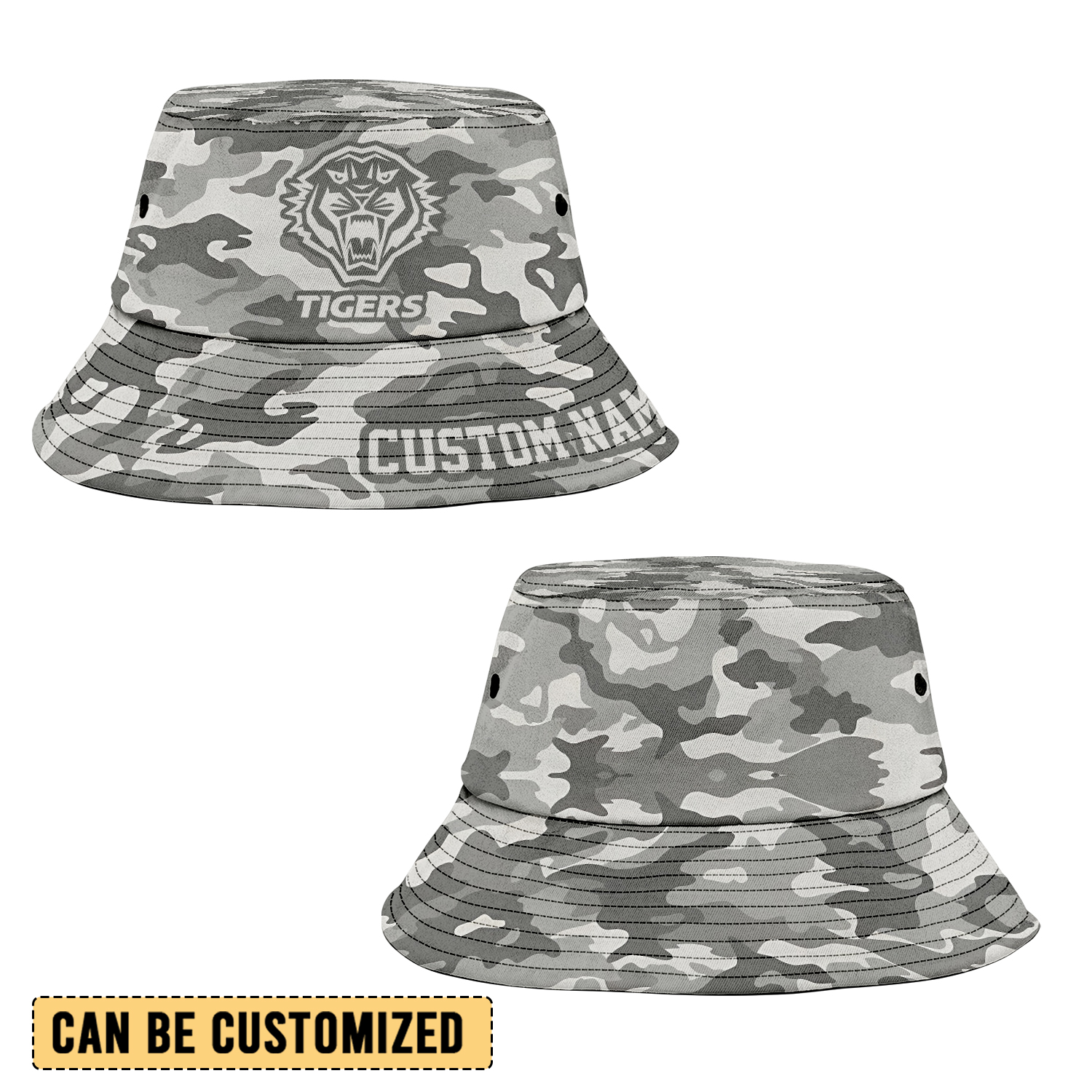 Auspiritmerch Wests Tigers Sports Personalized Bucket Hat Gift For Fans