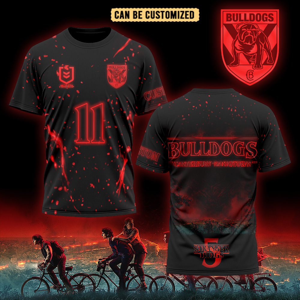 Auspiritmerch Canterbury-Bankstown Bulldogs Personalized Polo Shirt Gift For Fans