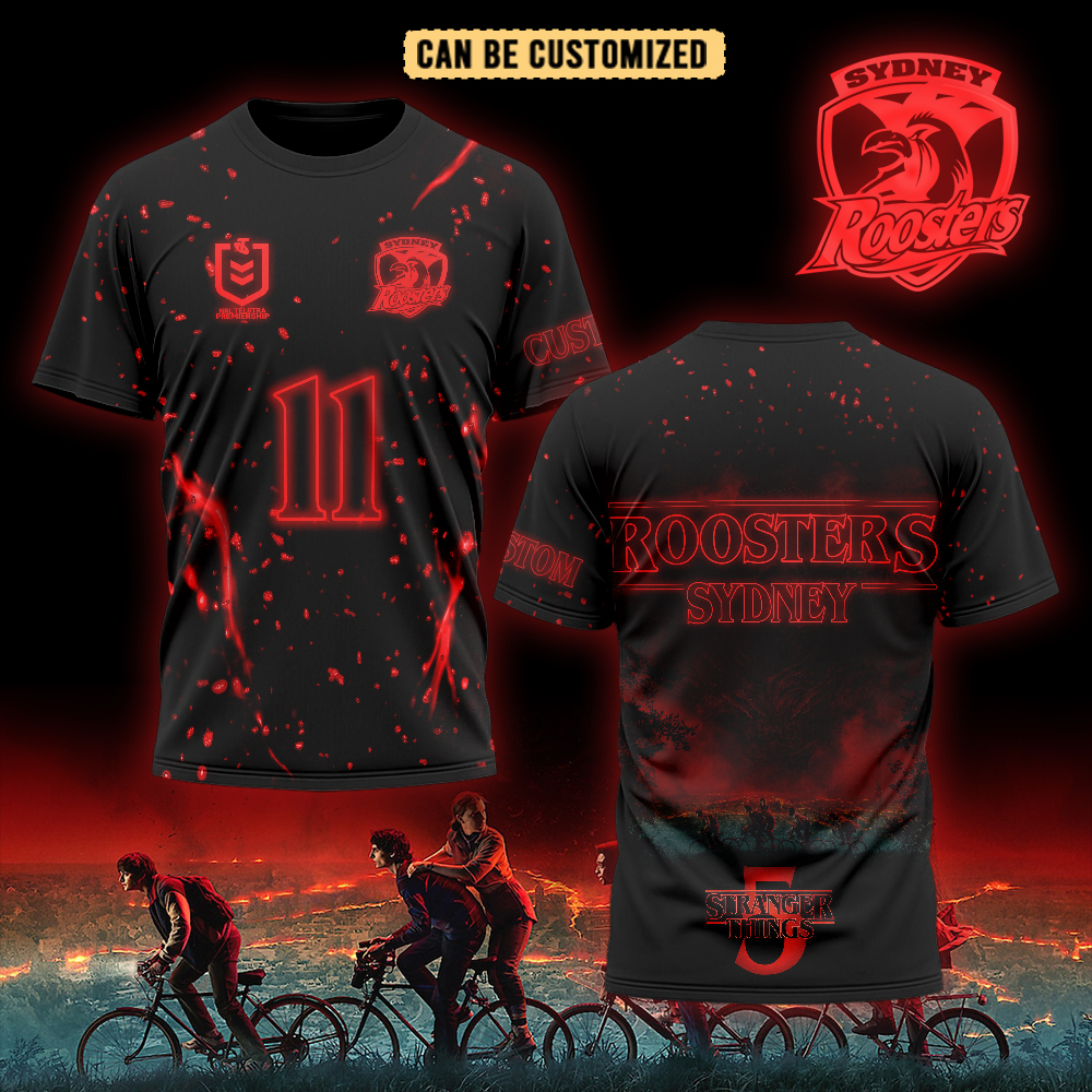 Auspiritmerch Sydney Roosters Personalized Polo Shirt Gift For Fans