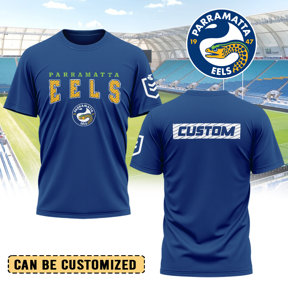 Auspiritmerch Parramatta Eels Personalized T Shirt Gift For Fans