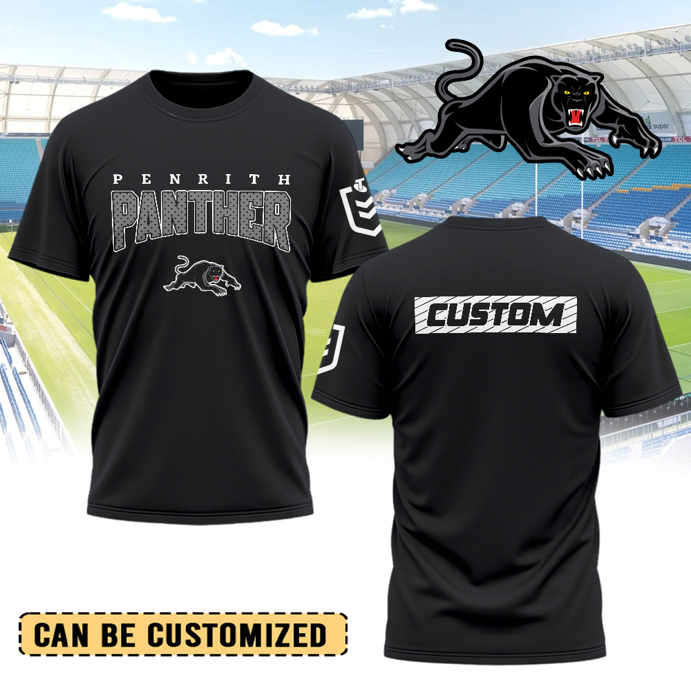 Auspiritmerch Penrith Panthers Personalized T Shirt Gift For Fans