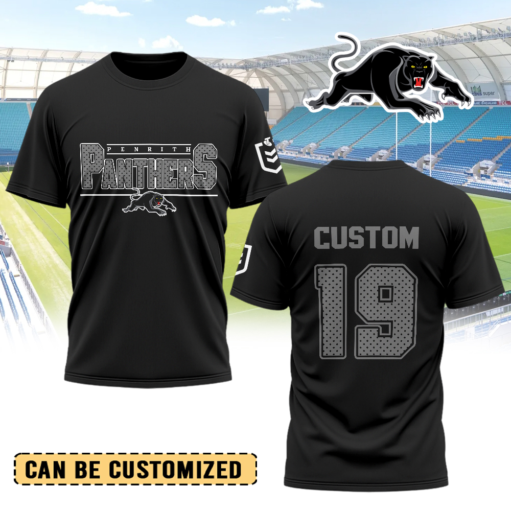 Auspiritmerch Penrith Panthers Personalized T Shirt Gift For Fans