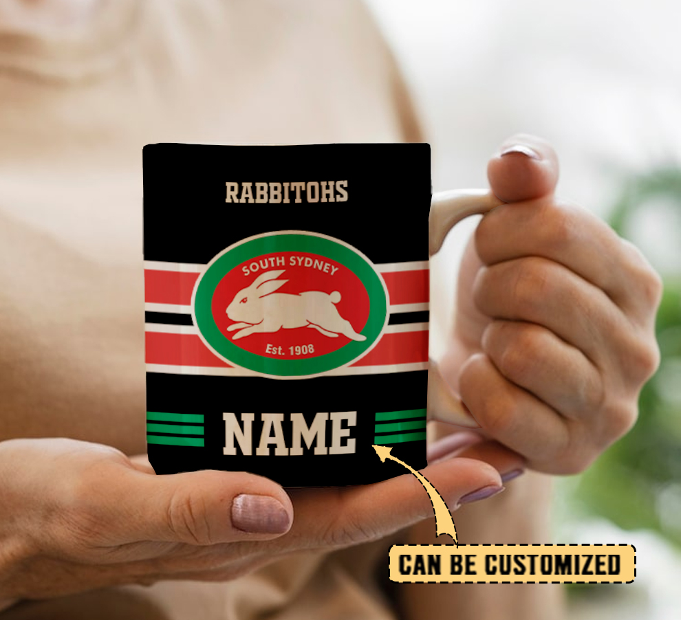Auspiritmerch South Sydney Rabbitohs Personalized Mug Gift For Fans