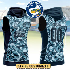 Auspiritmerch Parramatta Eels Personalized Hooded Tank Top Gift For Fans