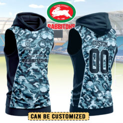Auspiritmerch South Sydney Rabbitohs Personalized Hooded Tank Top Gift For Fans