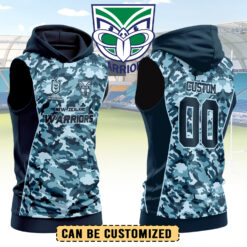 Auspiritmerch New Zealand Warriors Personalized Hooded Tank Top Gift For Fans