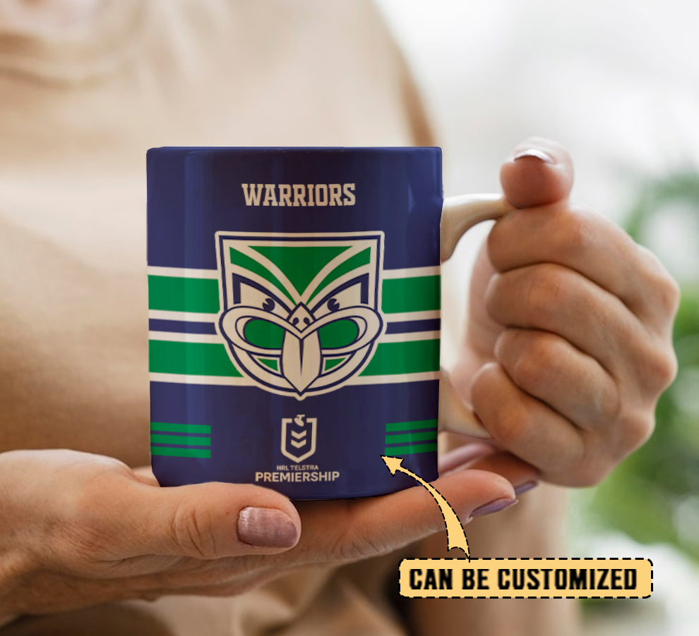 Auspiritmerch New Zealand Warriors Personalized Mug Gift For Fans