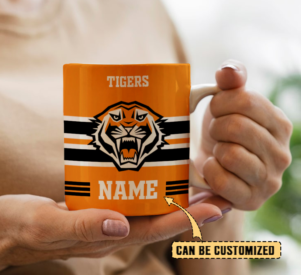 Auspiritmerch Wests Tigers Personalized Mug Gift For Fans