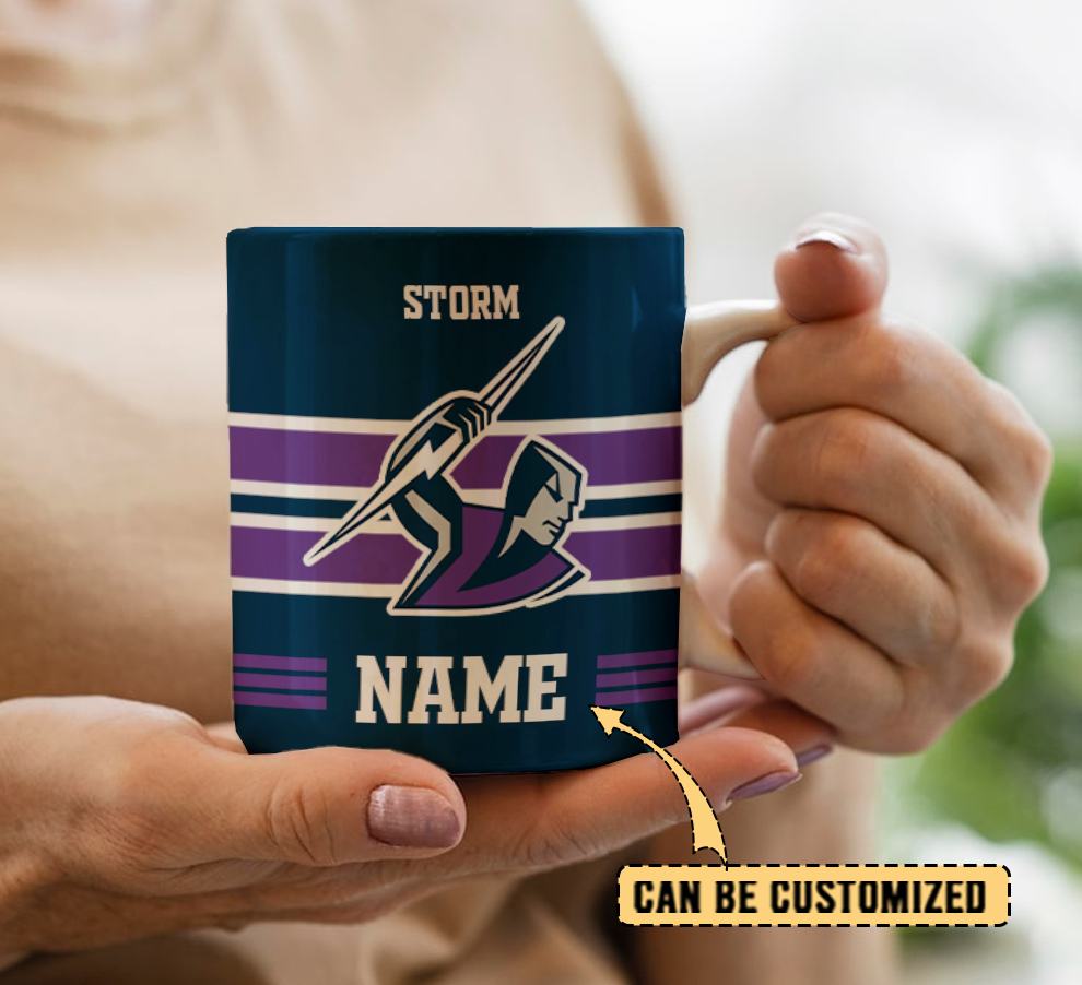 Auspiritmerch Melbourne Storm Personalized Mug Gift For Fans