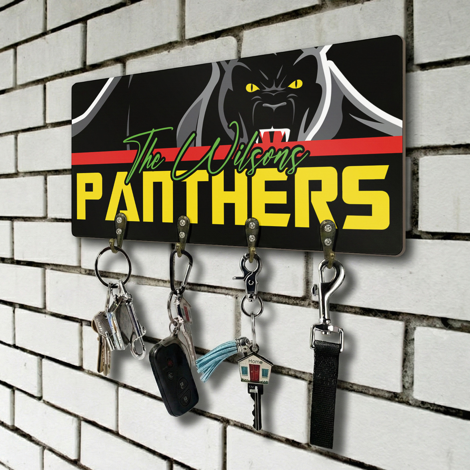 Auspiritmerch Penrith Panthers Personalized Key Holder Gifts For Fans