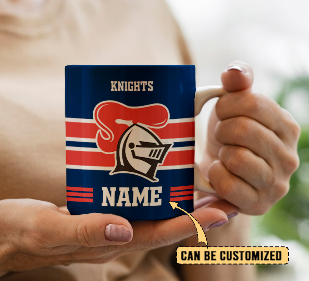 Auspiritmerch Newcastle Knights Personalized Mug Gift For Fans