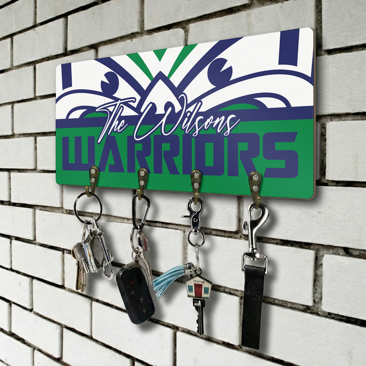 Auspiritmerch New Zealand Warriors Personalized Key Holder Gifts For Fans