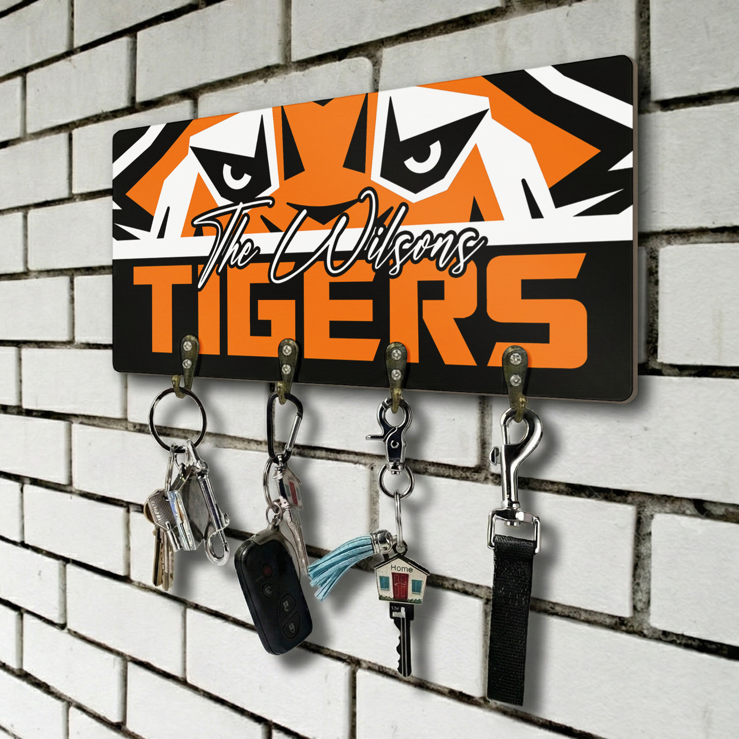 Auspiritmerch Wests Tigers Personalized Key Holder Gifts For Fans