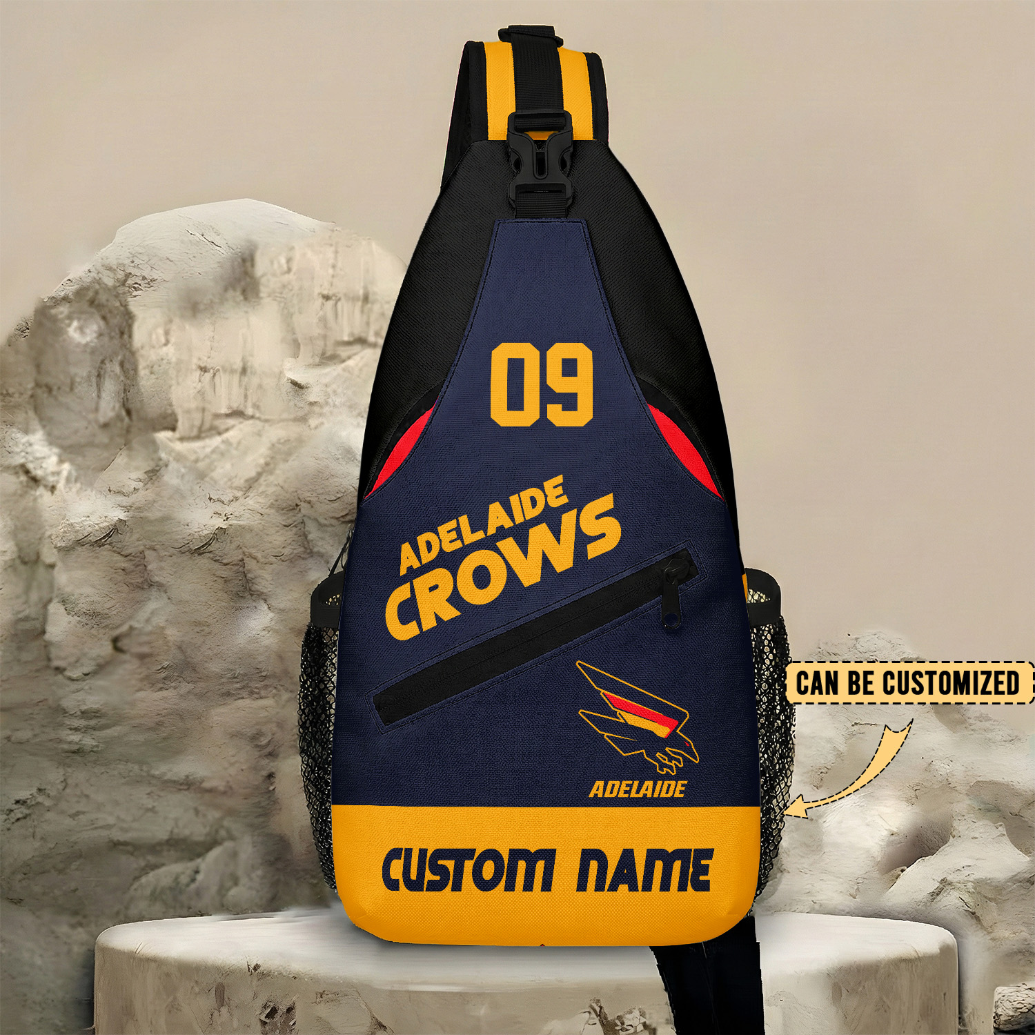 Auspiritmerch Adelaide Crows Personalized Sling Bags Gift For Fans