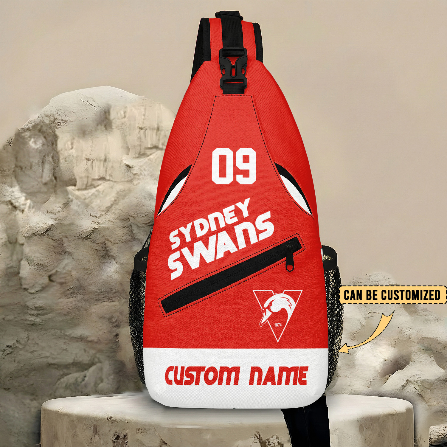 Auspiritmerch Sydney Swans Personalized Sling Bags Gift For Fans